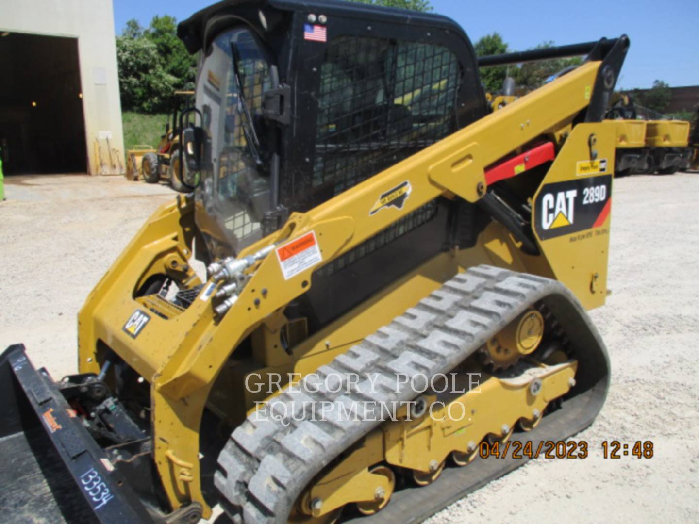 2019 Caterpillar 289D Compact Track Loader