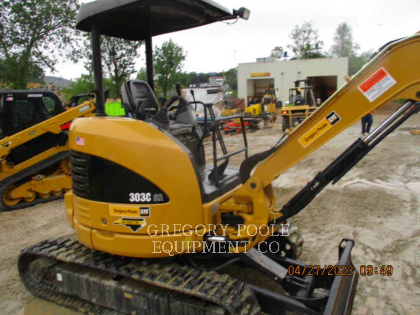 2008 Caterpillar 303C CR Excavator