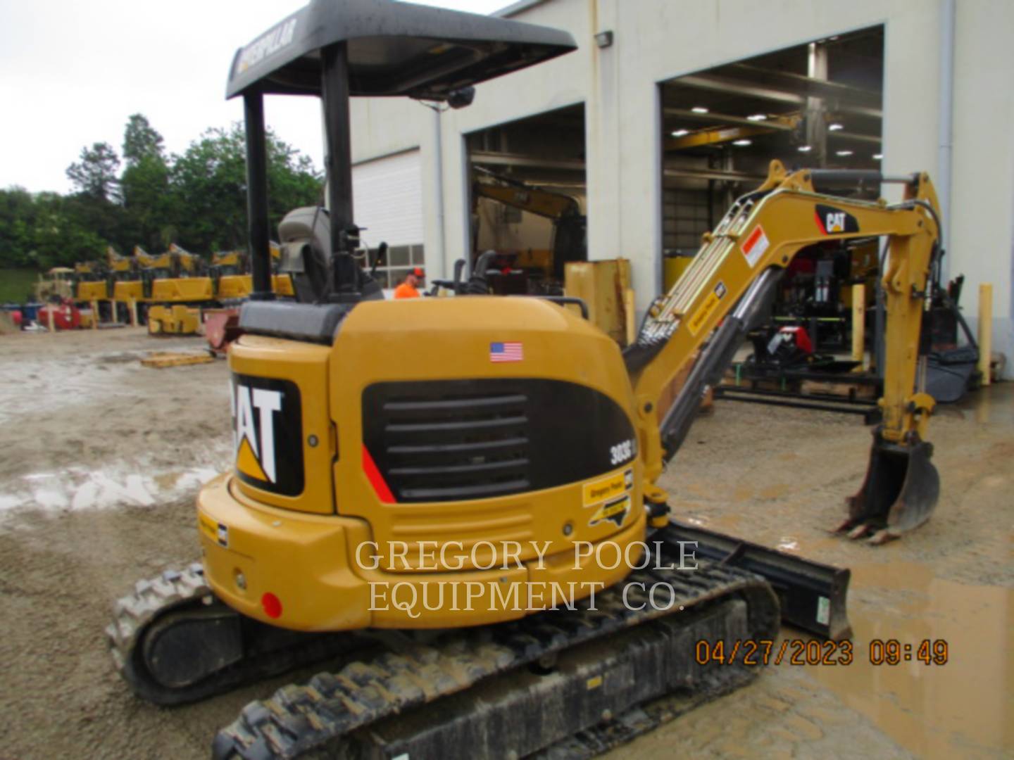 2008 Caterpillar 303C CR Excavator