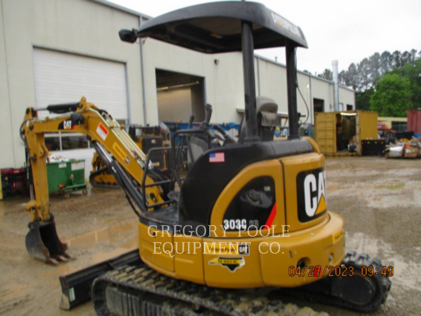 2008 Caterpillar 303C CR Excavator