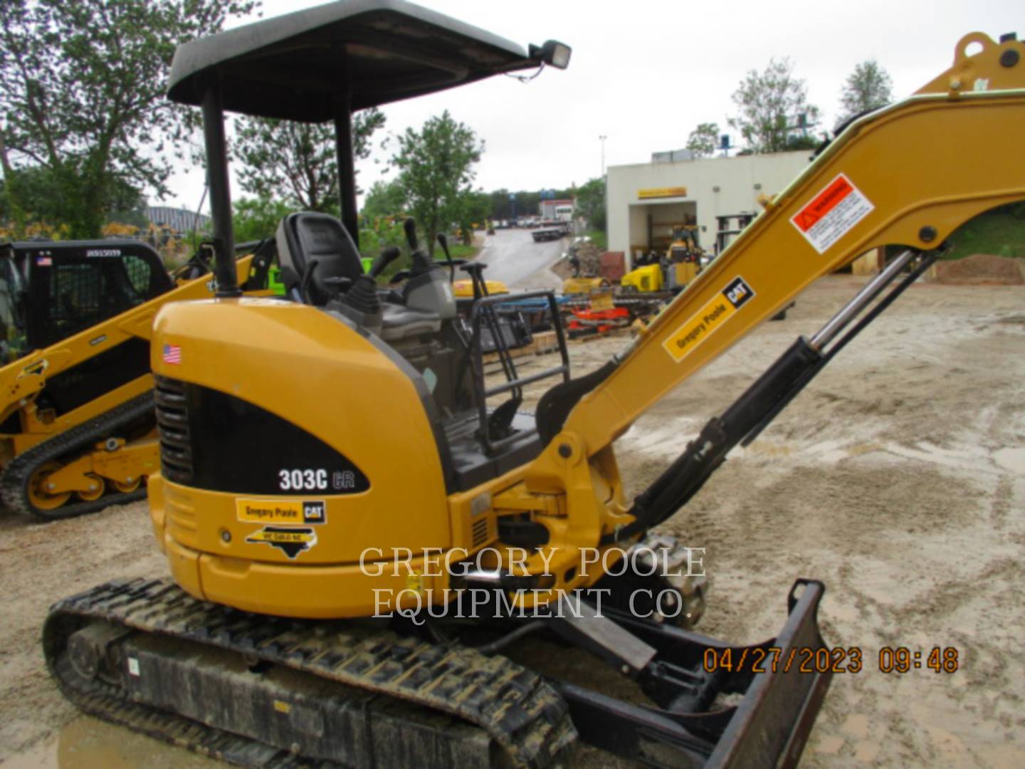 2008 Caterpillar 303C CR Excavator