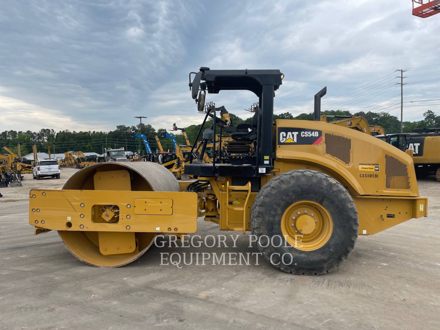 2018 Caterpillar CS54B Vibratory Single