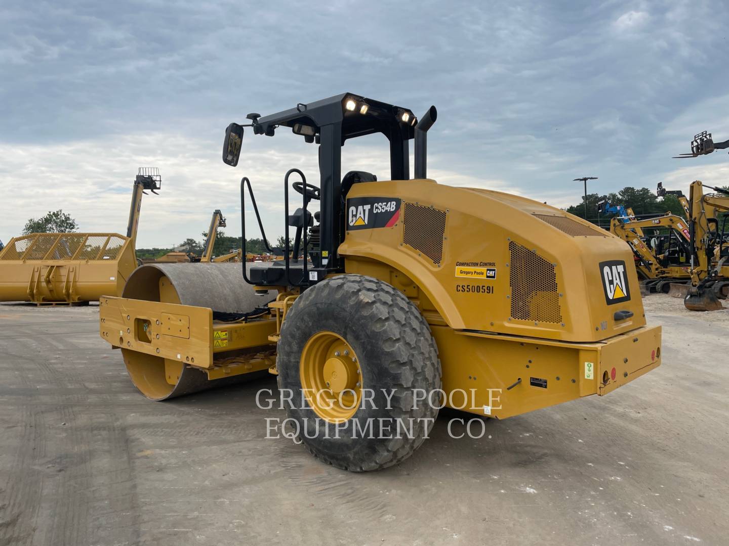 2018 Caterpillar CS54B Vibratory Single