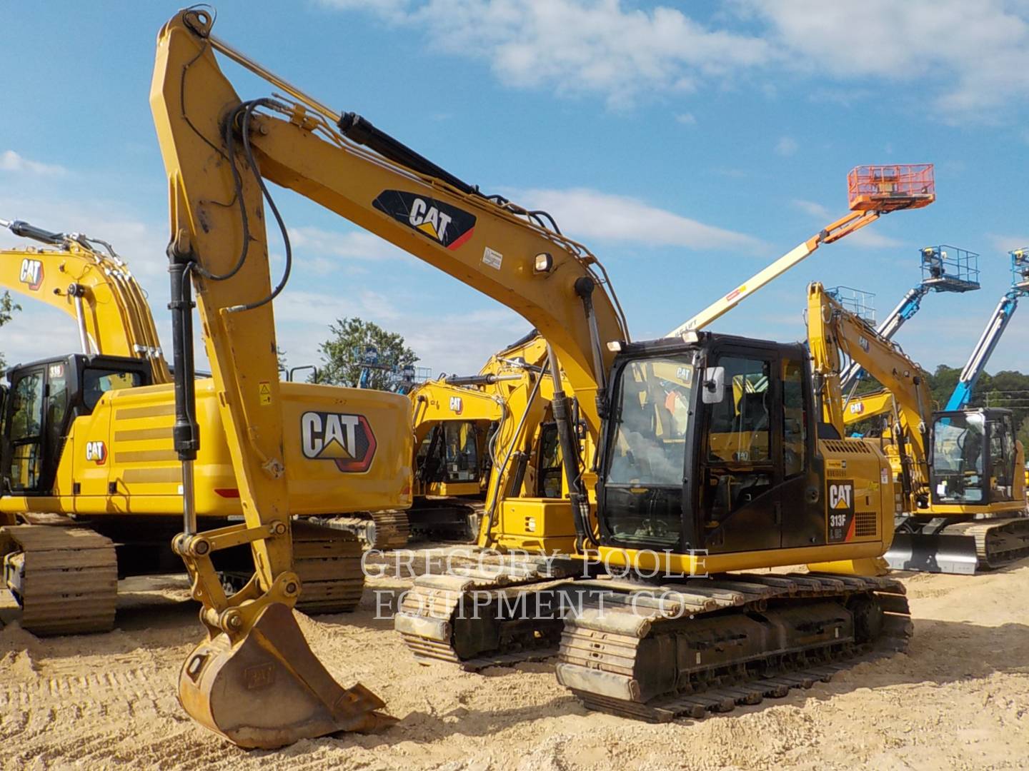 2017 Caterpillar 313FLGC Excavator