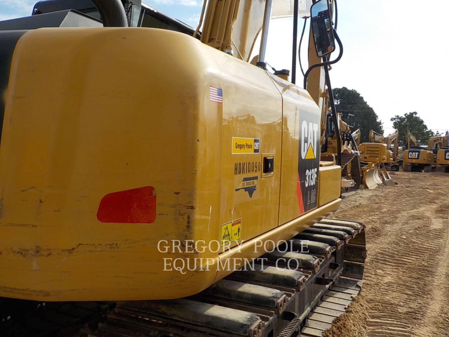 2017 Caterpillar 313FLGC Excavator