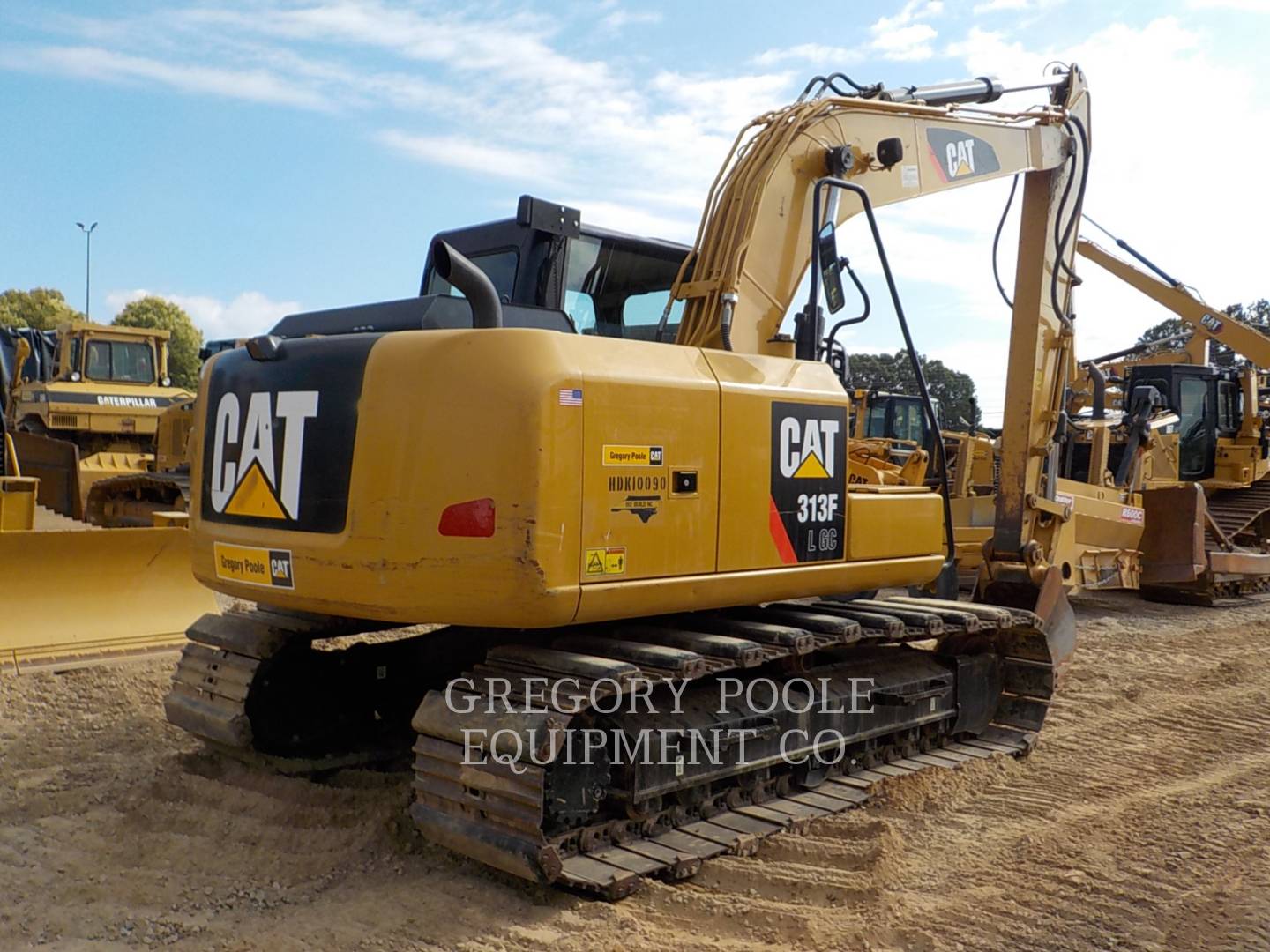 2017 Caterpillar 313FLGC Excavator