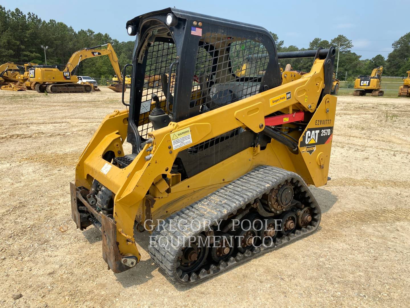 2016 Caterpillar 257D Compact Track Loader