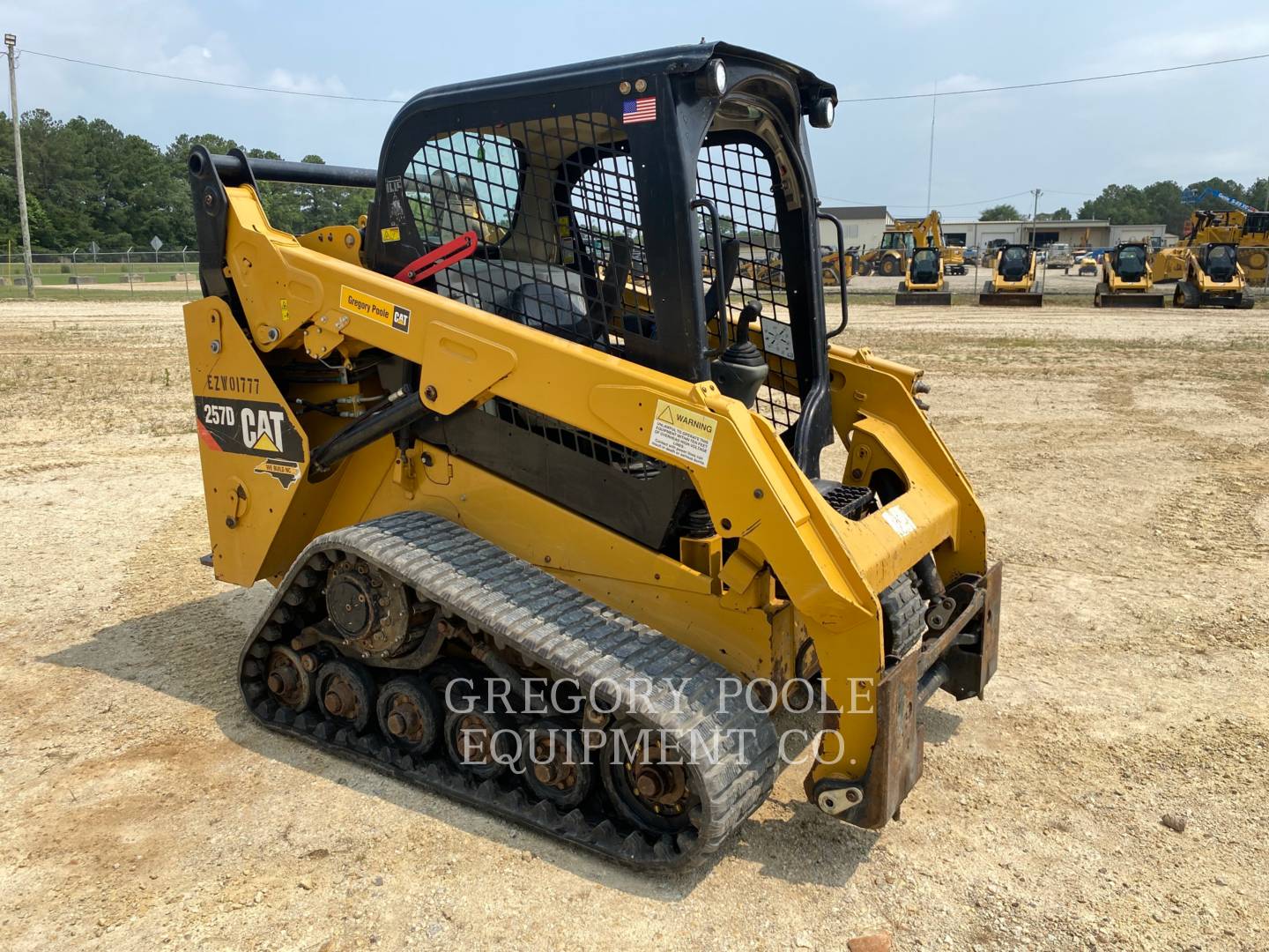 2016 Caterpillar 257D Compact Track Loader