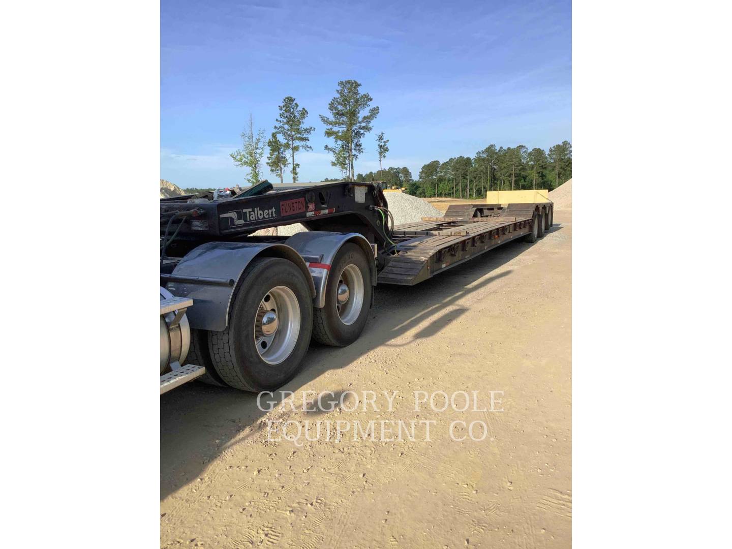 2007 Talbert 123,200 Trailer