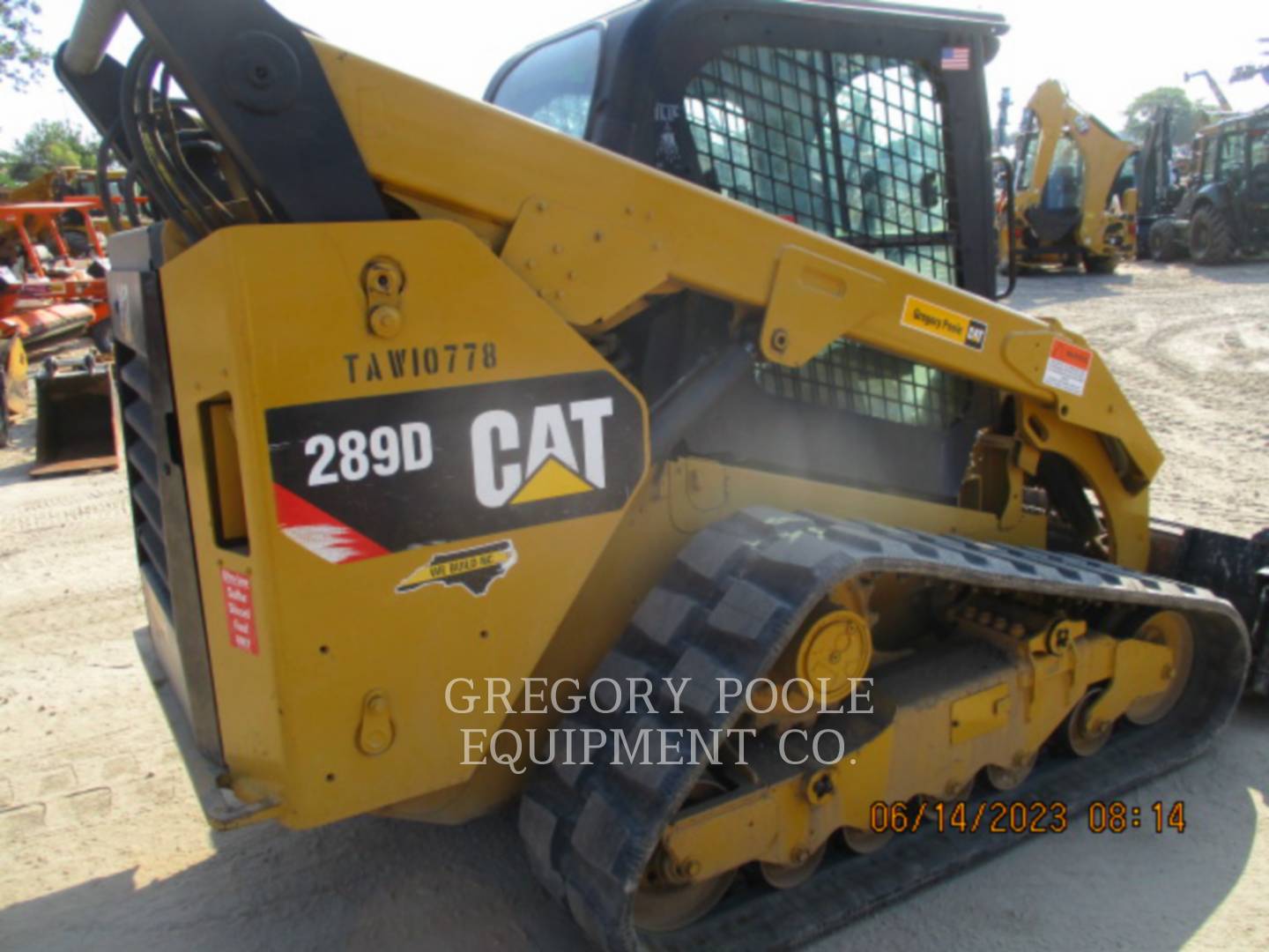 2018 Caterpillar 289D Misc