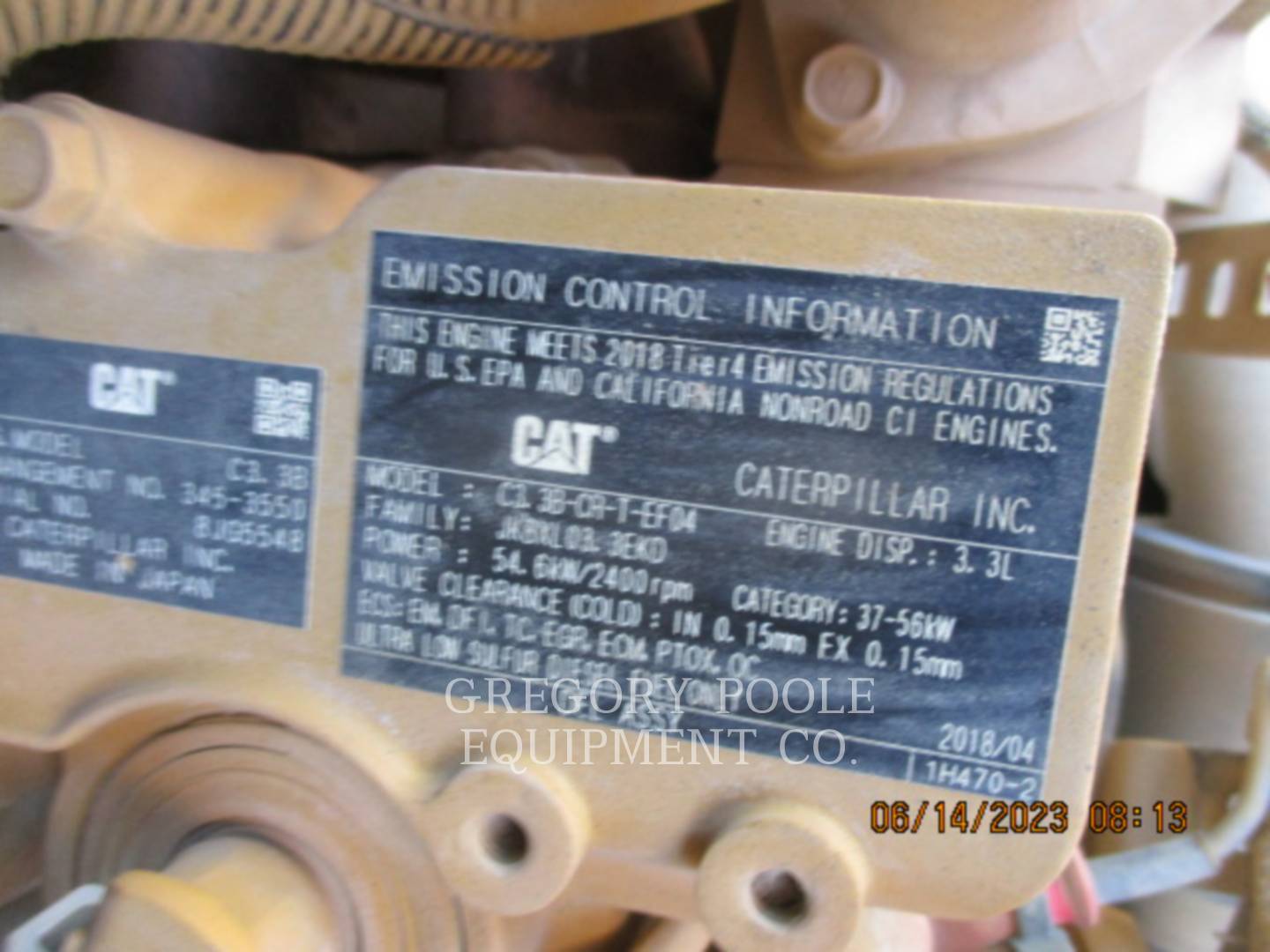 2018 Caterpillar 289D Misc