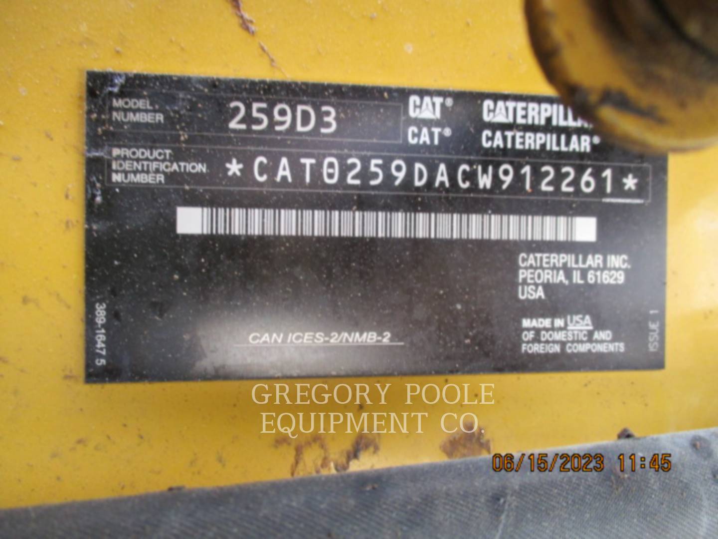 2021 Caterpillar 259D3 Misc