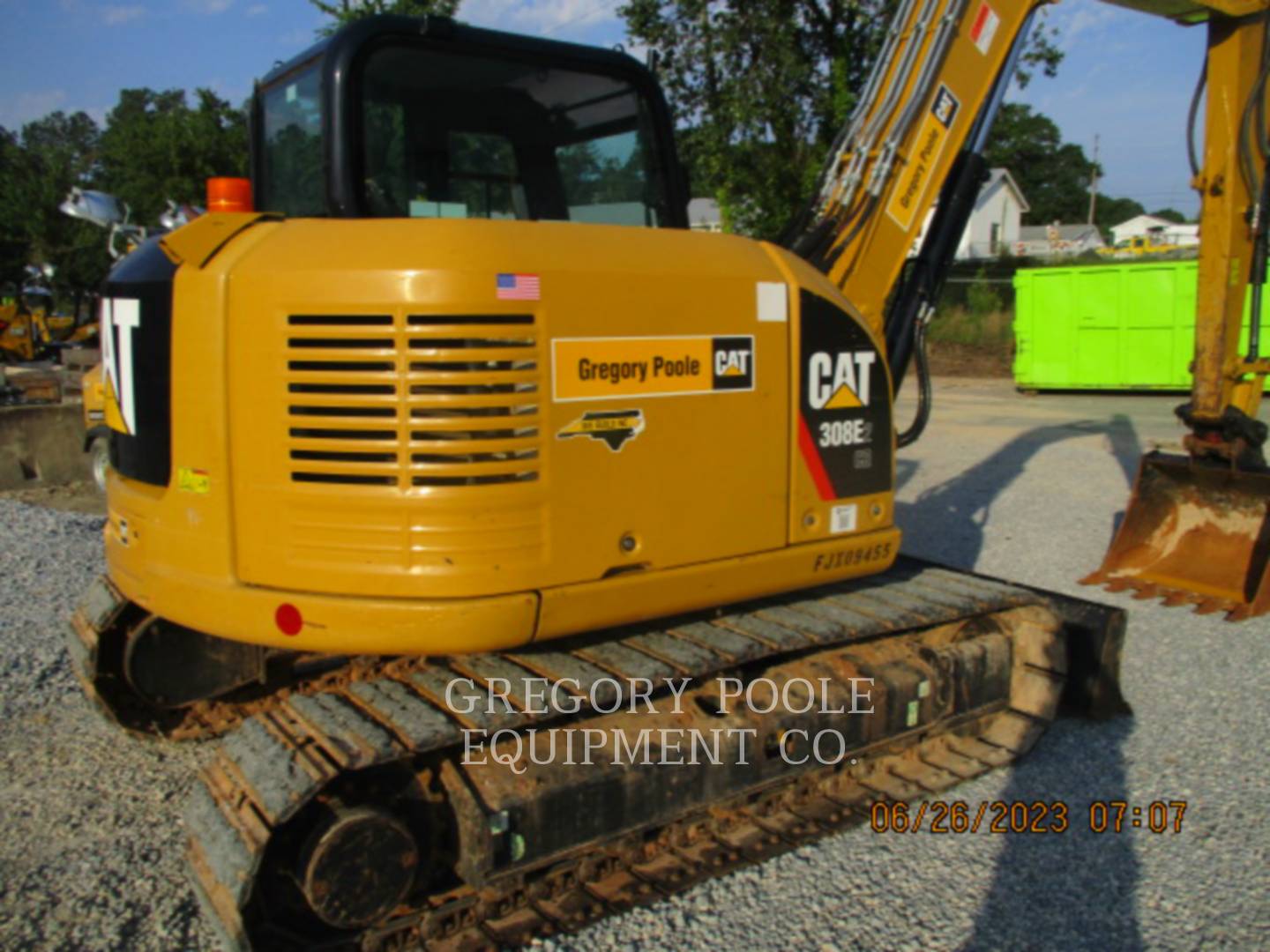 2018 Caterpillar 308E2CRSB Excavator