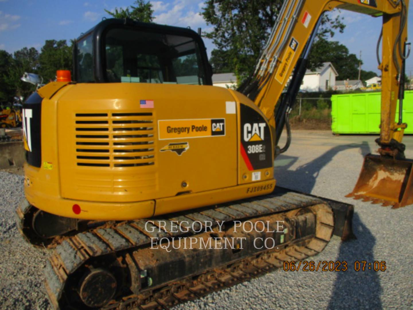 2018 Caterpillar 308E2CRSB Excavator