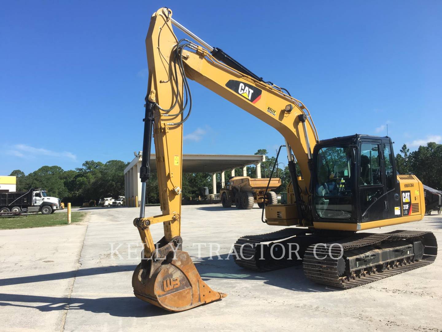 2016 Caterpillar 313FLGC Excavator