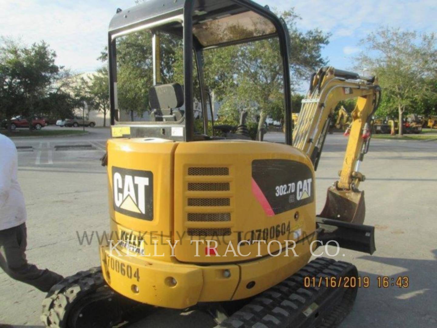 2015 Caterpillar 302.7DCR Excavator