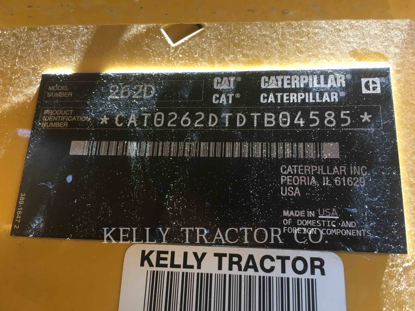 2016 Caterpillar 262D Skid Steer Loader