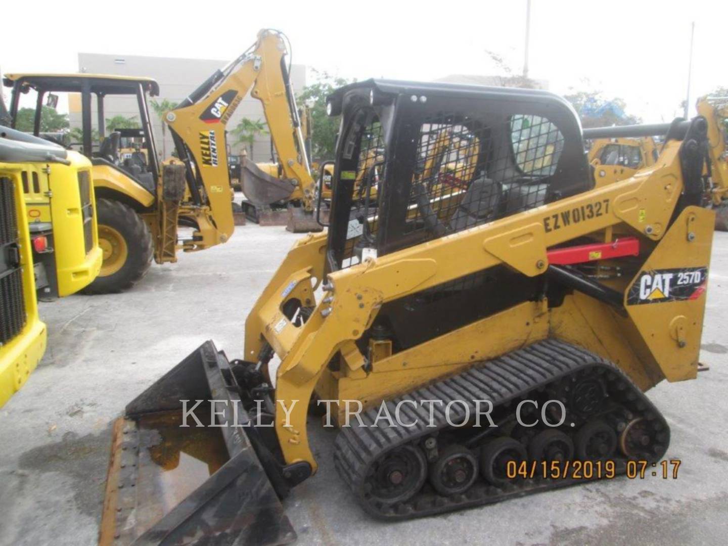 2015 Caterpillar 257D Compact Track Loader