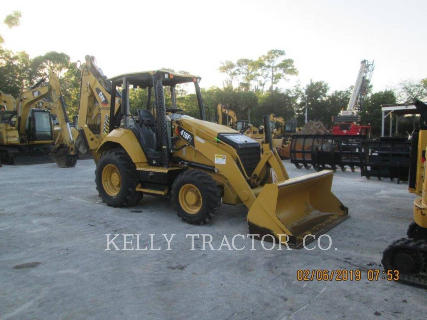 2017 Caterpillar 416F2ST Tractor Loader Backhoe