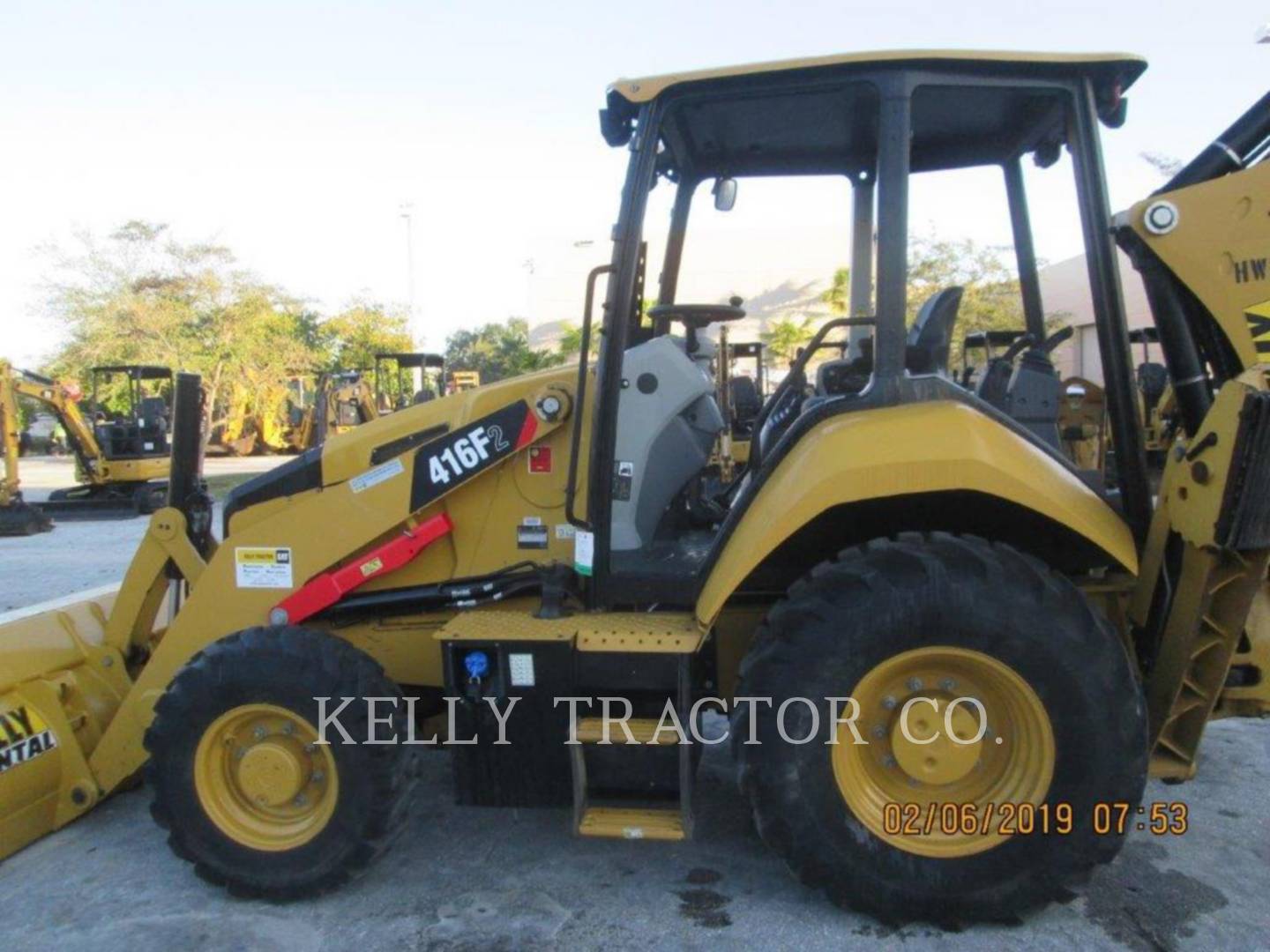 2017 Caterpillar 416F2ST Tractor Loader Backhoe