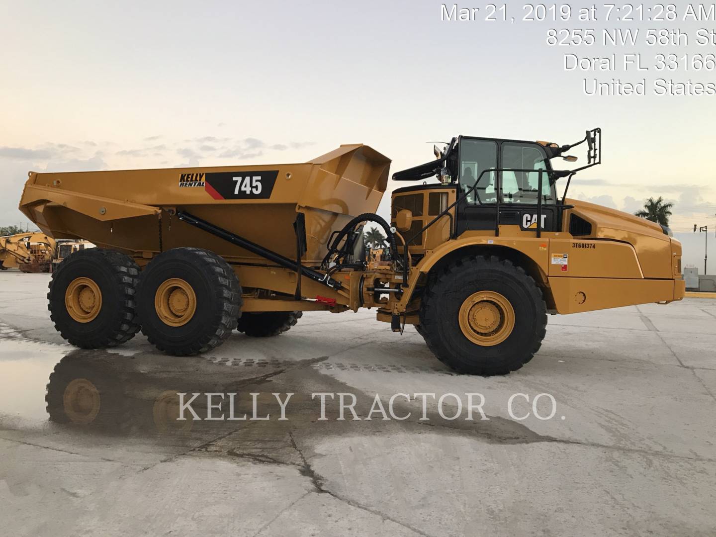 2019 Caterpillar 745 Articulated Truck