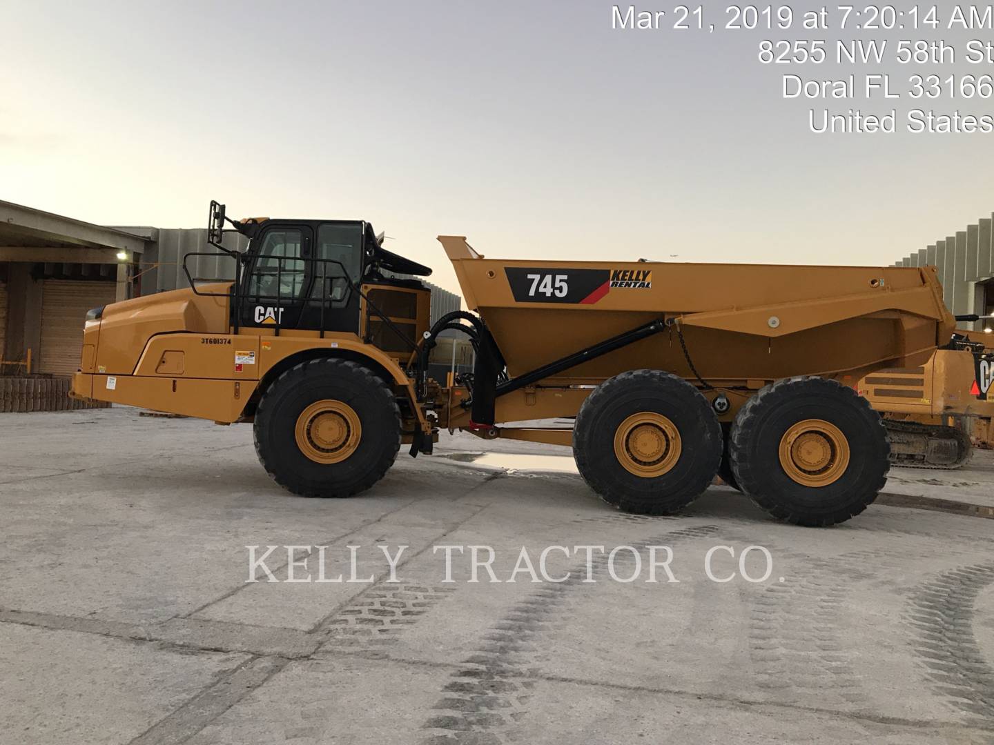 2019 Caterpillar 745 Articulated Truck