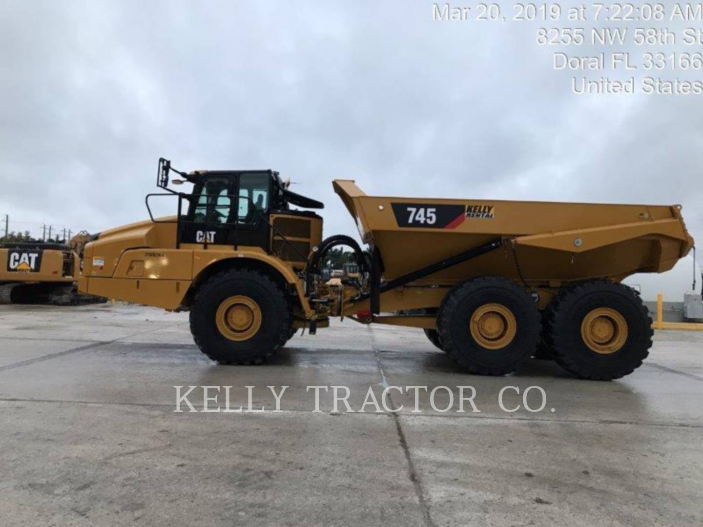 2019 Caterpillar 745 Articulated Truck