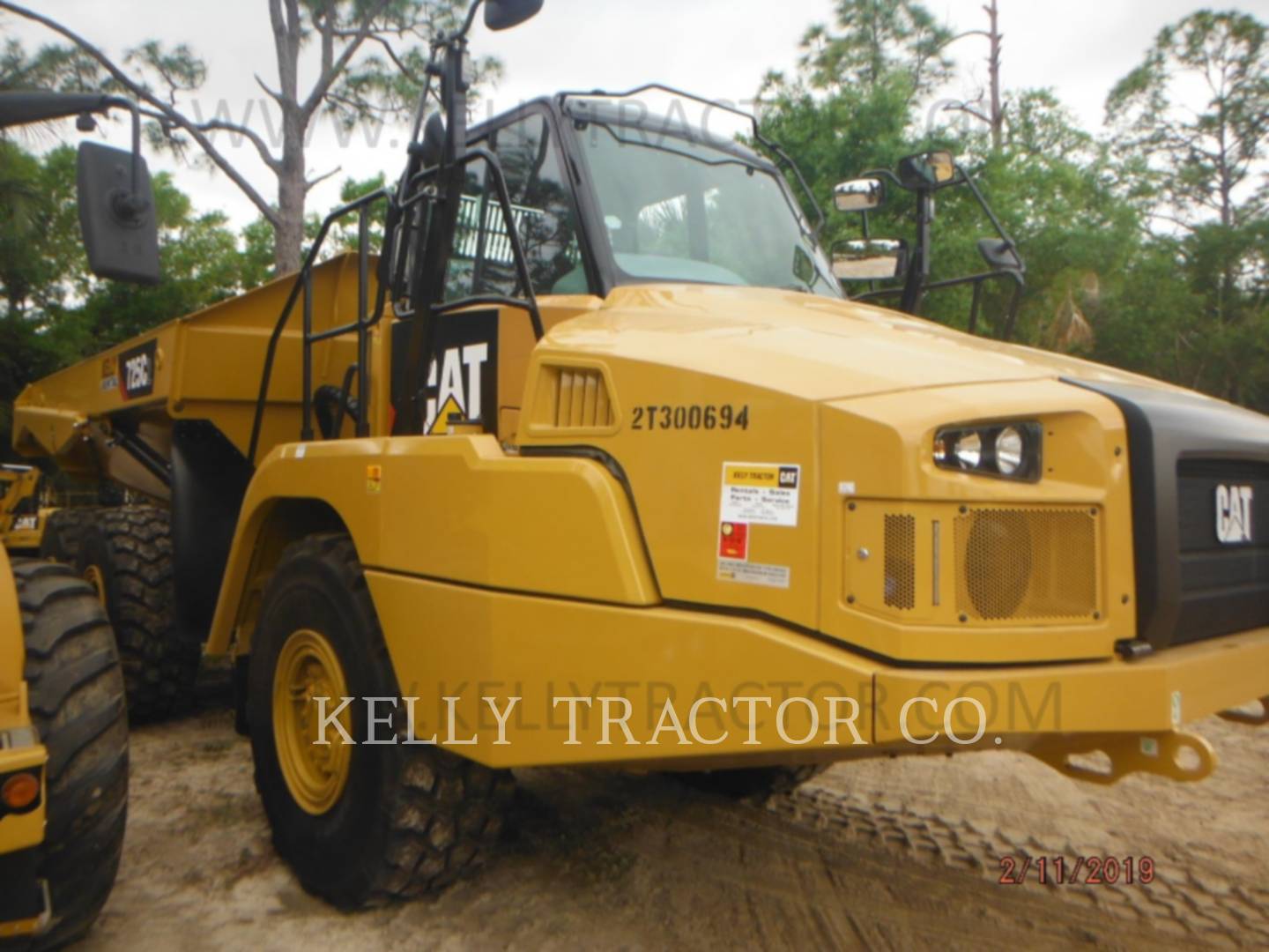 2019 Caterpillar 725C2 Articulated Truck