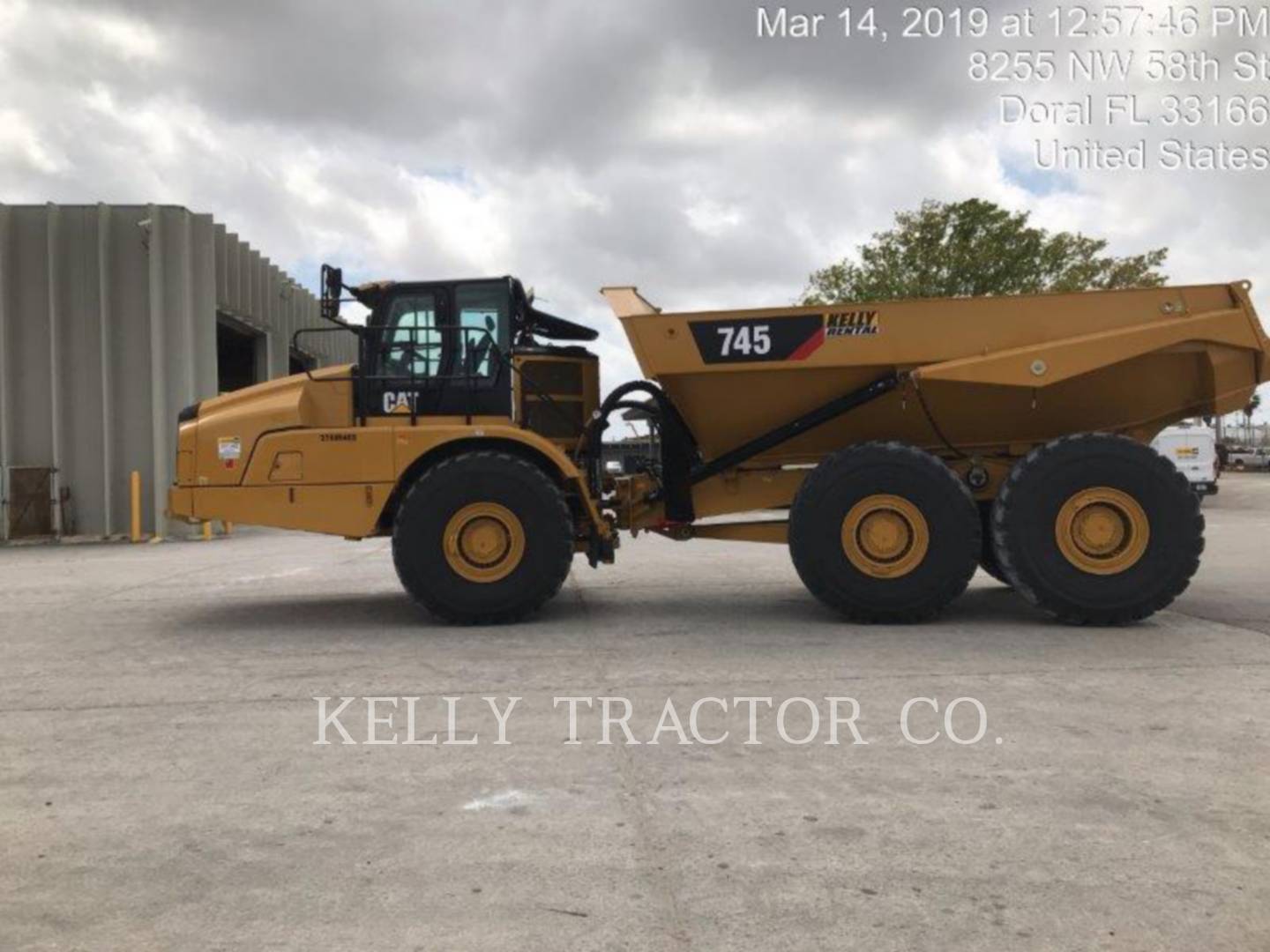 2019 Caterpillar 745 Articulated Truck