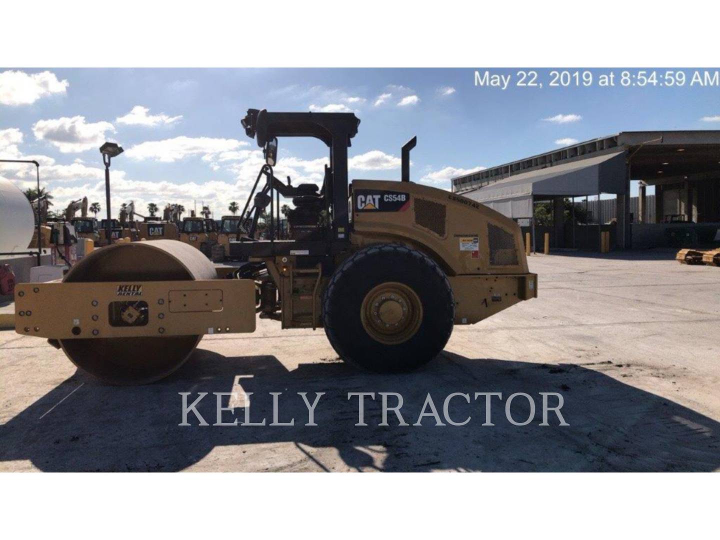 2019 Caterpillar CS54B Vibratory Single