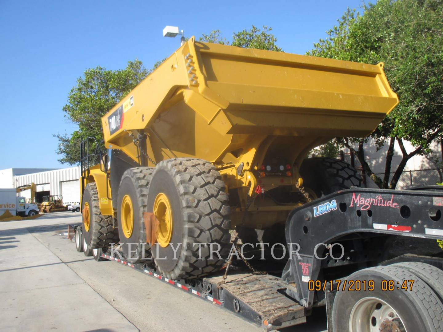 2019 Caterpillar 740 GC Articulated Truck