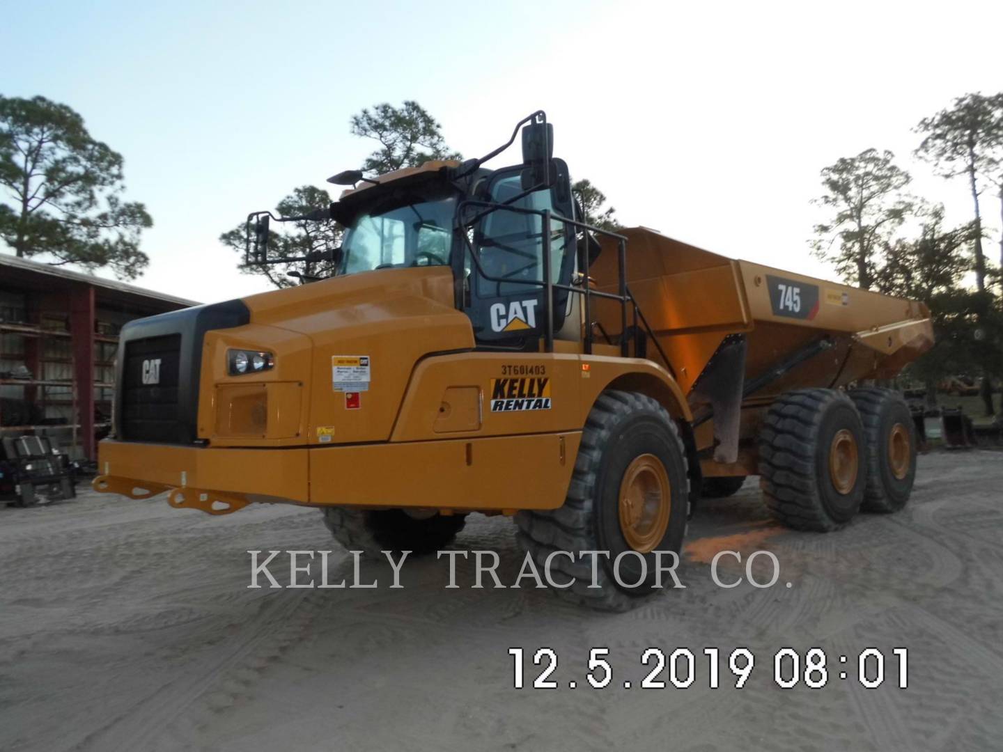 2019 Caterpillar 745 Articulated Truck