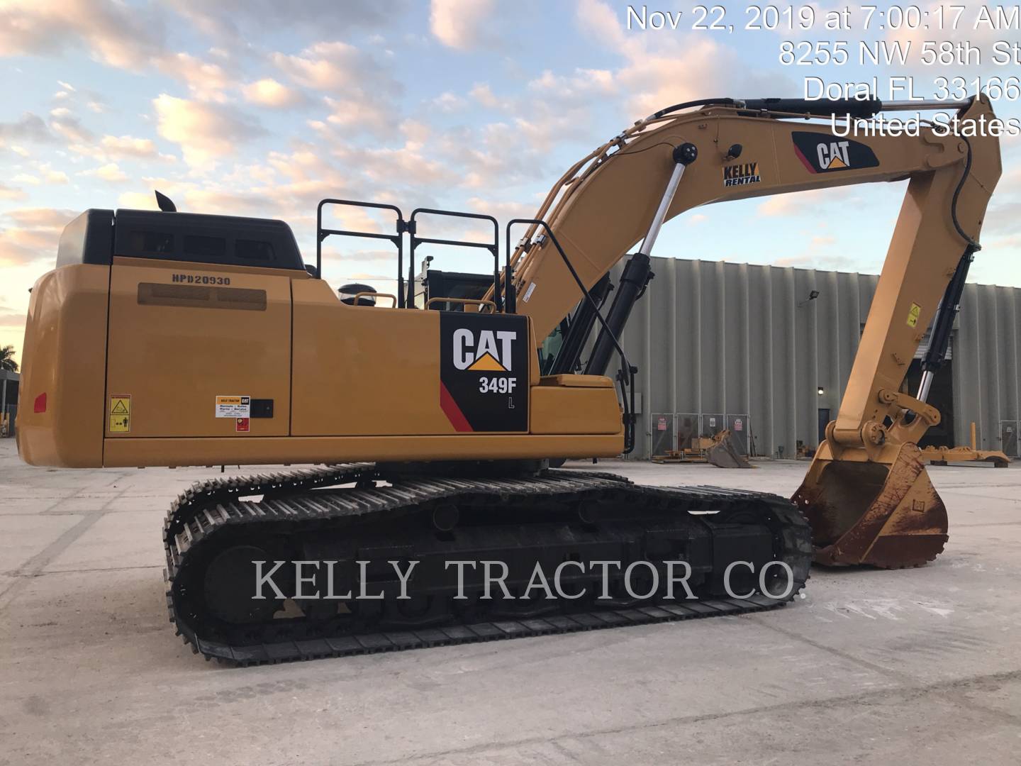 2019 Caterpillar 349FL Excavator