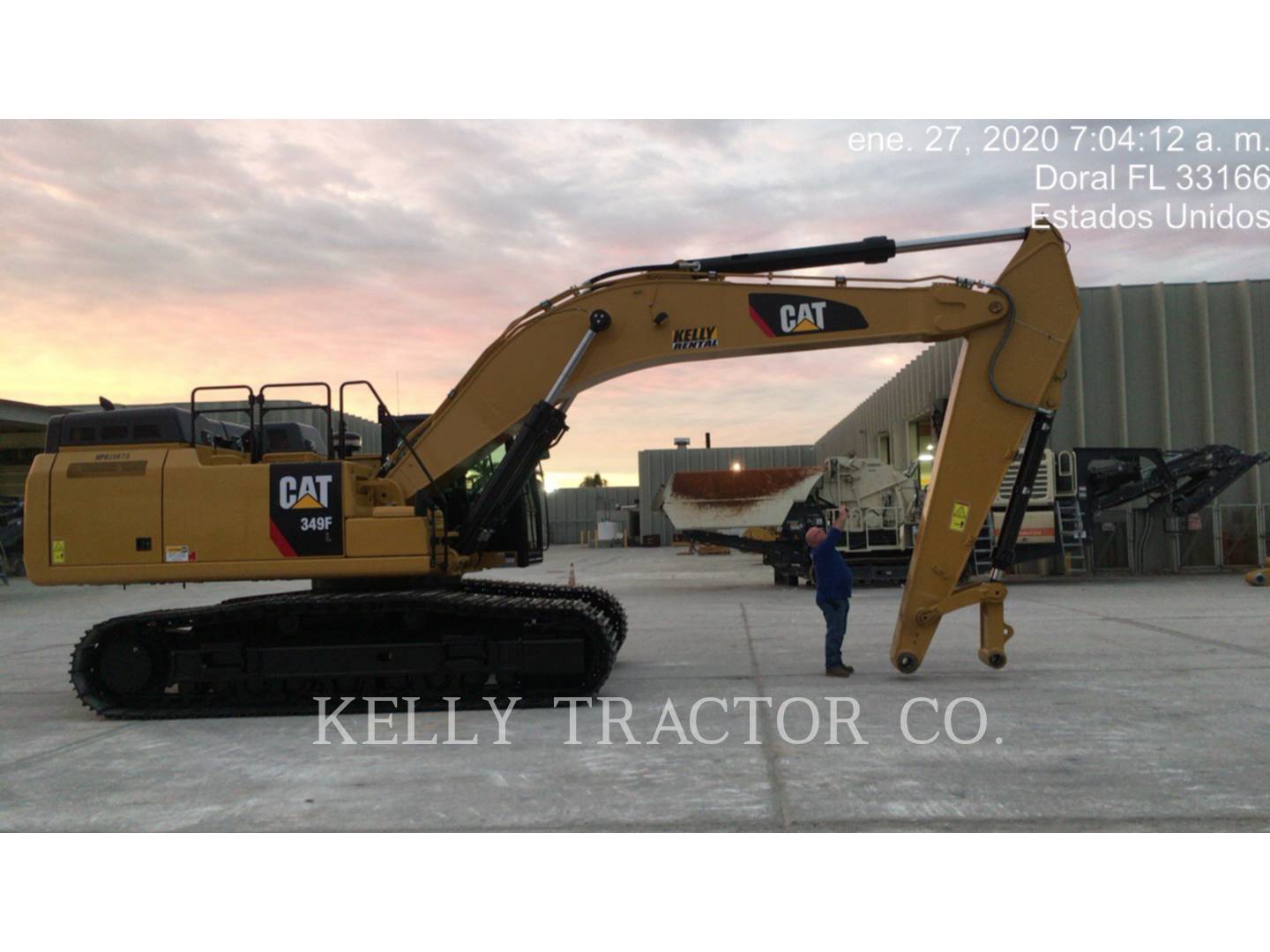 2020 Caterpillar 349F Excavator