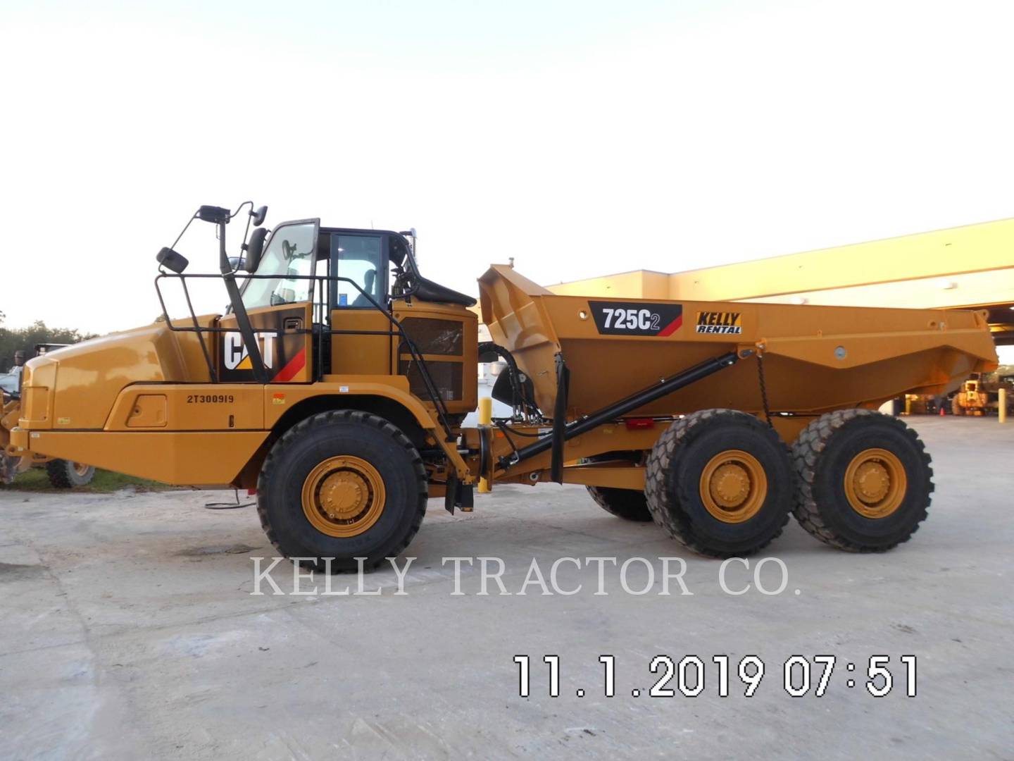 2019 Caterpillar 725 C 2 Articulated Truck