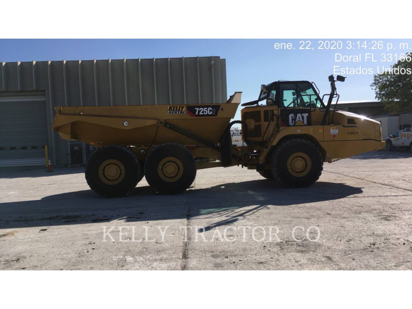 2019 Caterpillar 725C2 Articulated Truck