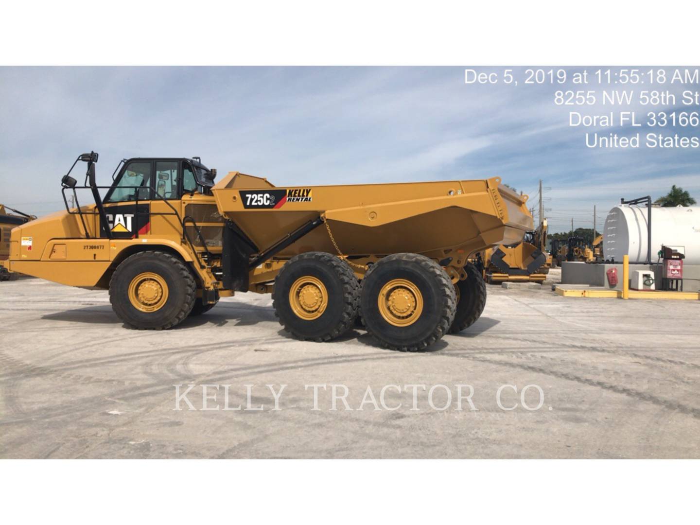 2019 Caterpillar 725C2 Articulated Truck