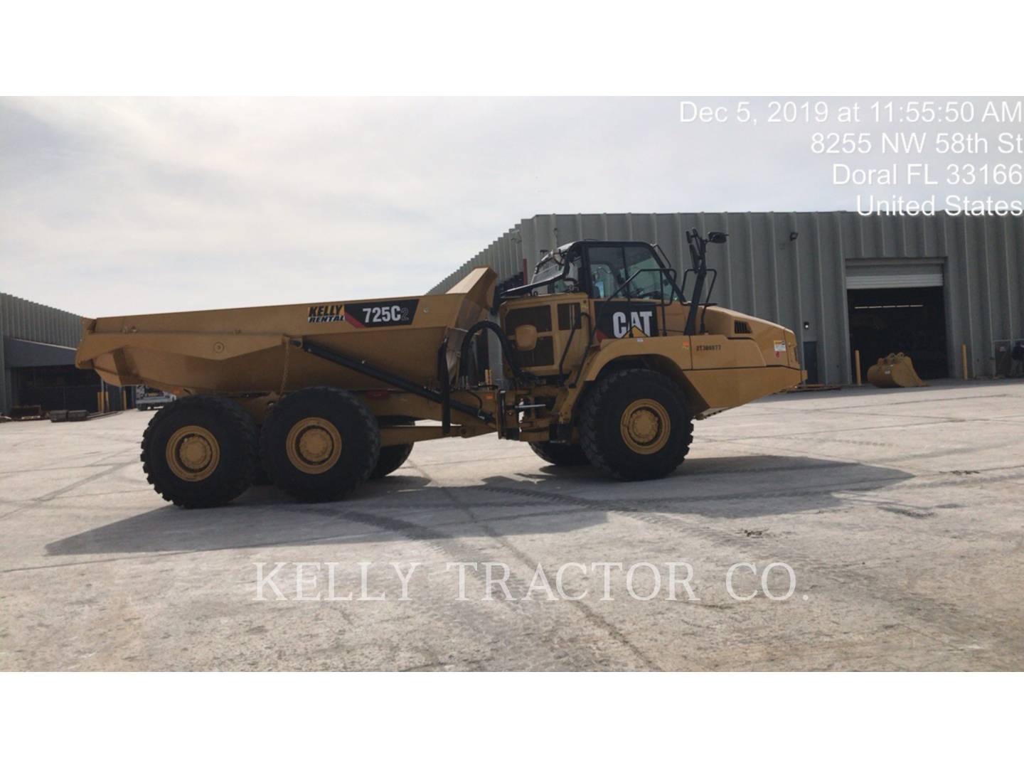 2019 Caterpillar 725C2 Articulated Truck