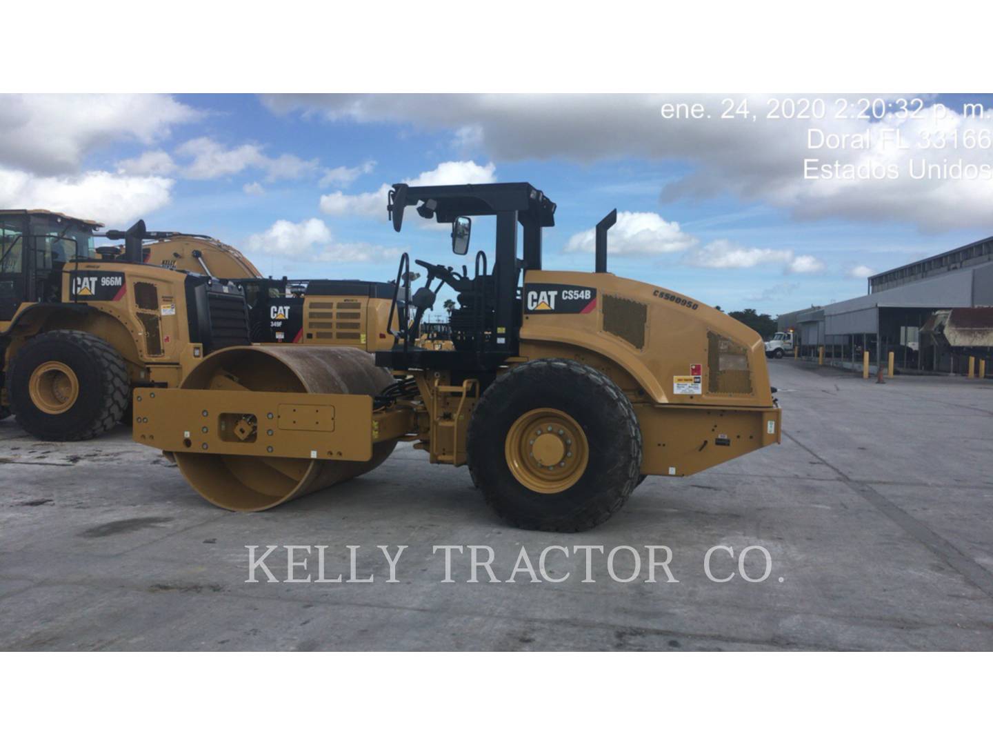 2020 Caterpillar CS54B Vibratory Single