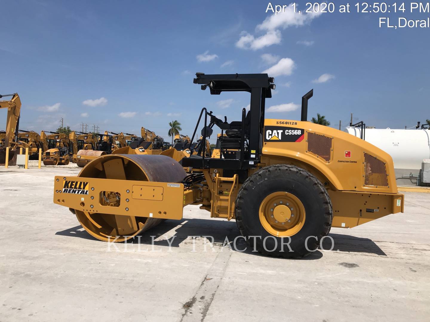 2019 Caterpillar CS56B Vibratory Single