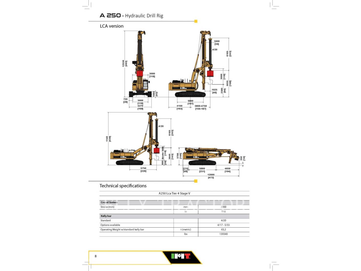 2020 IMT A250LCA Drill