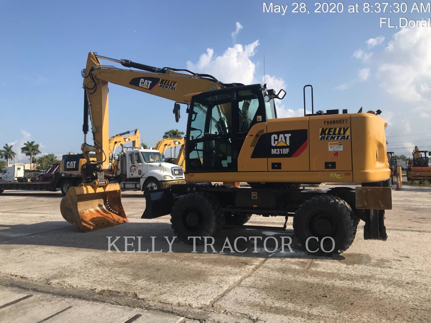 2018 Caterpillar M318F Excavator