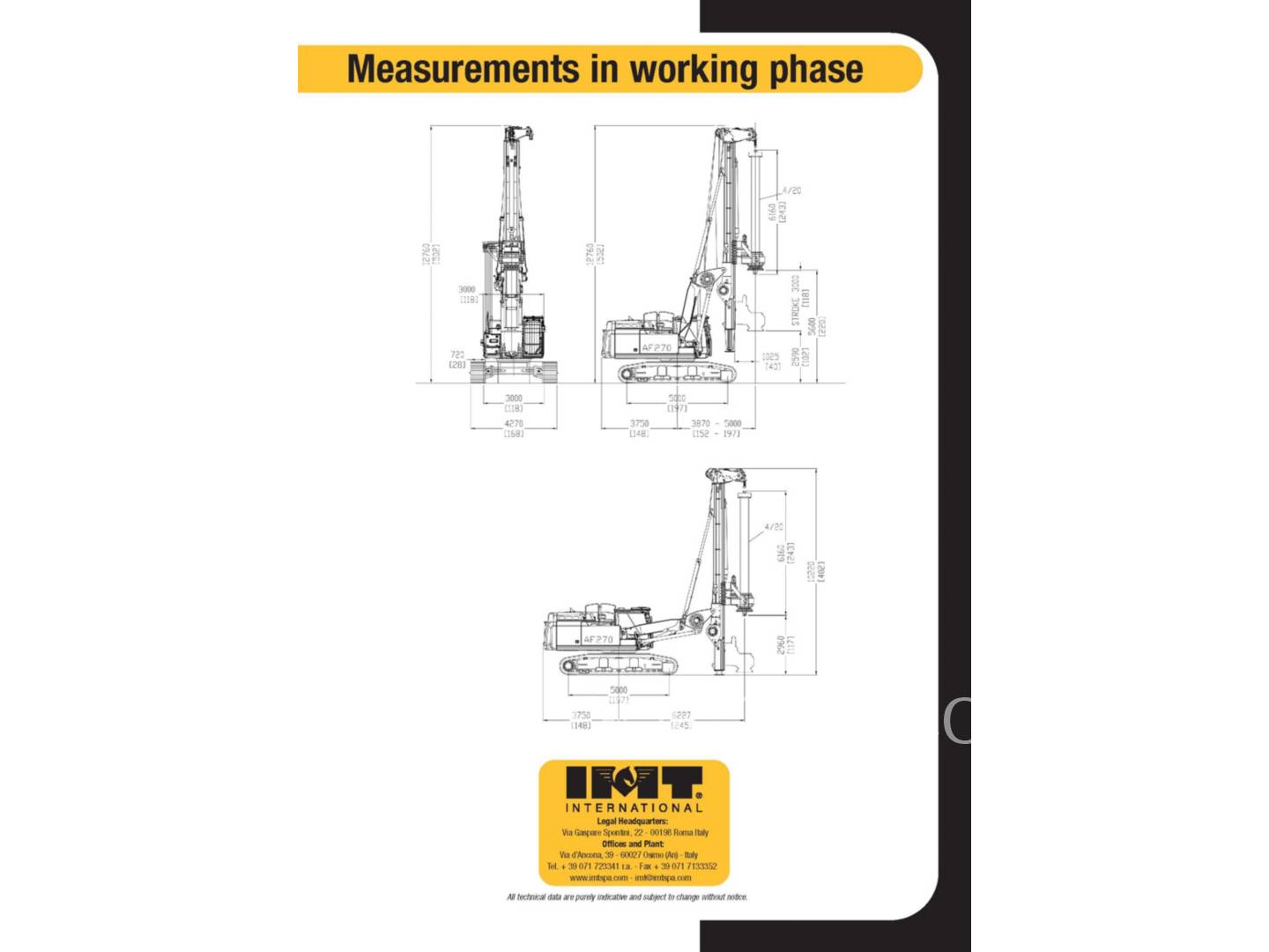 2016 IMT AF270E LCA Drill