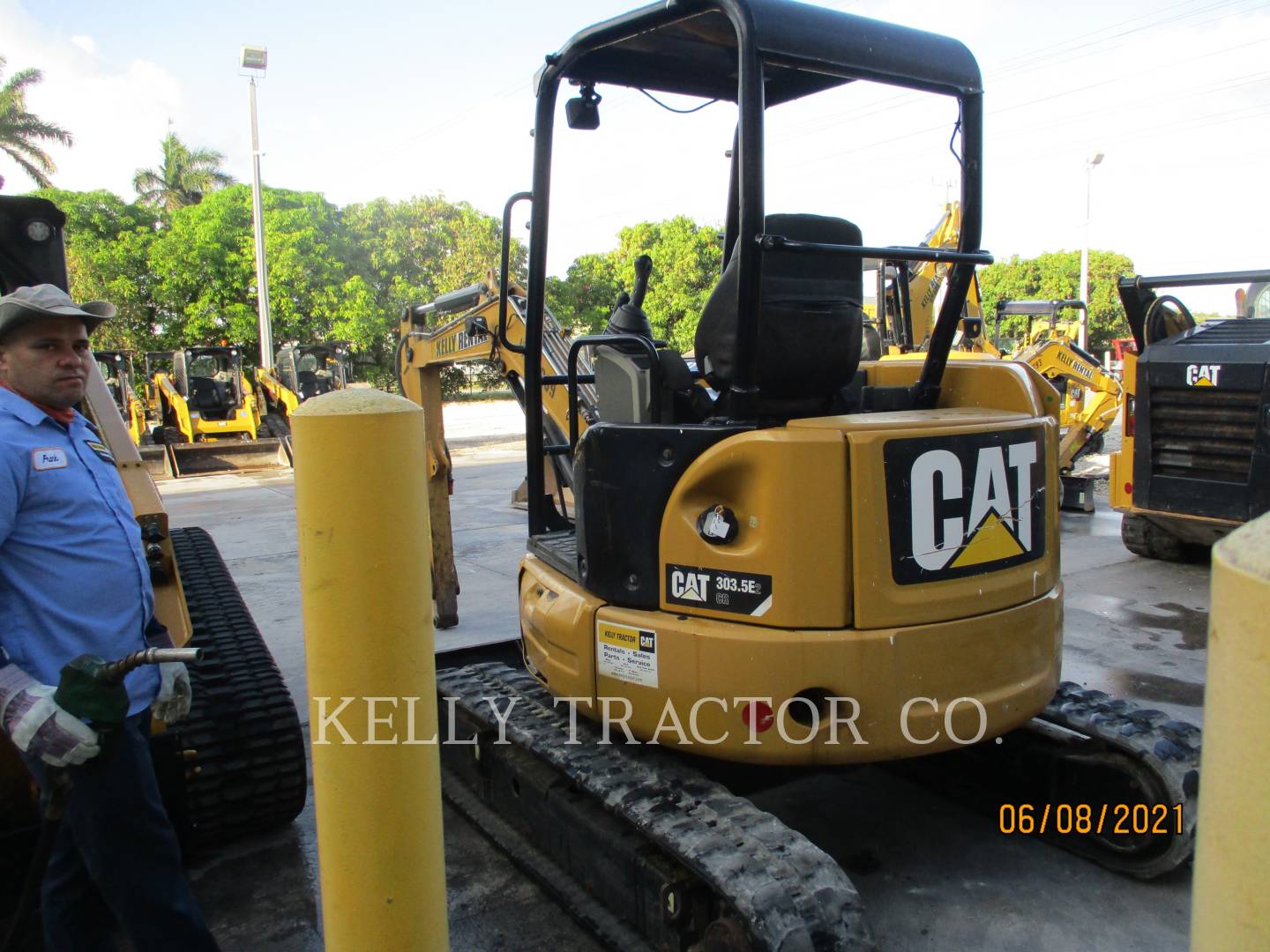 2016 Caterpillar 303.5E2CR Excavator