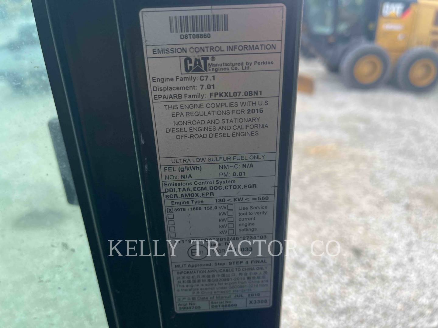 2016 Caterpillar 326FL Excavator