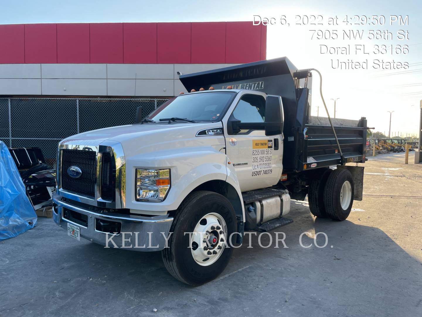 2022 Ledwell FORD DUMPTRUCK 5 YARD ON ROAD Truck