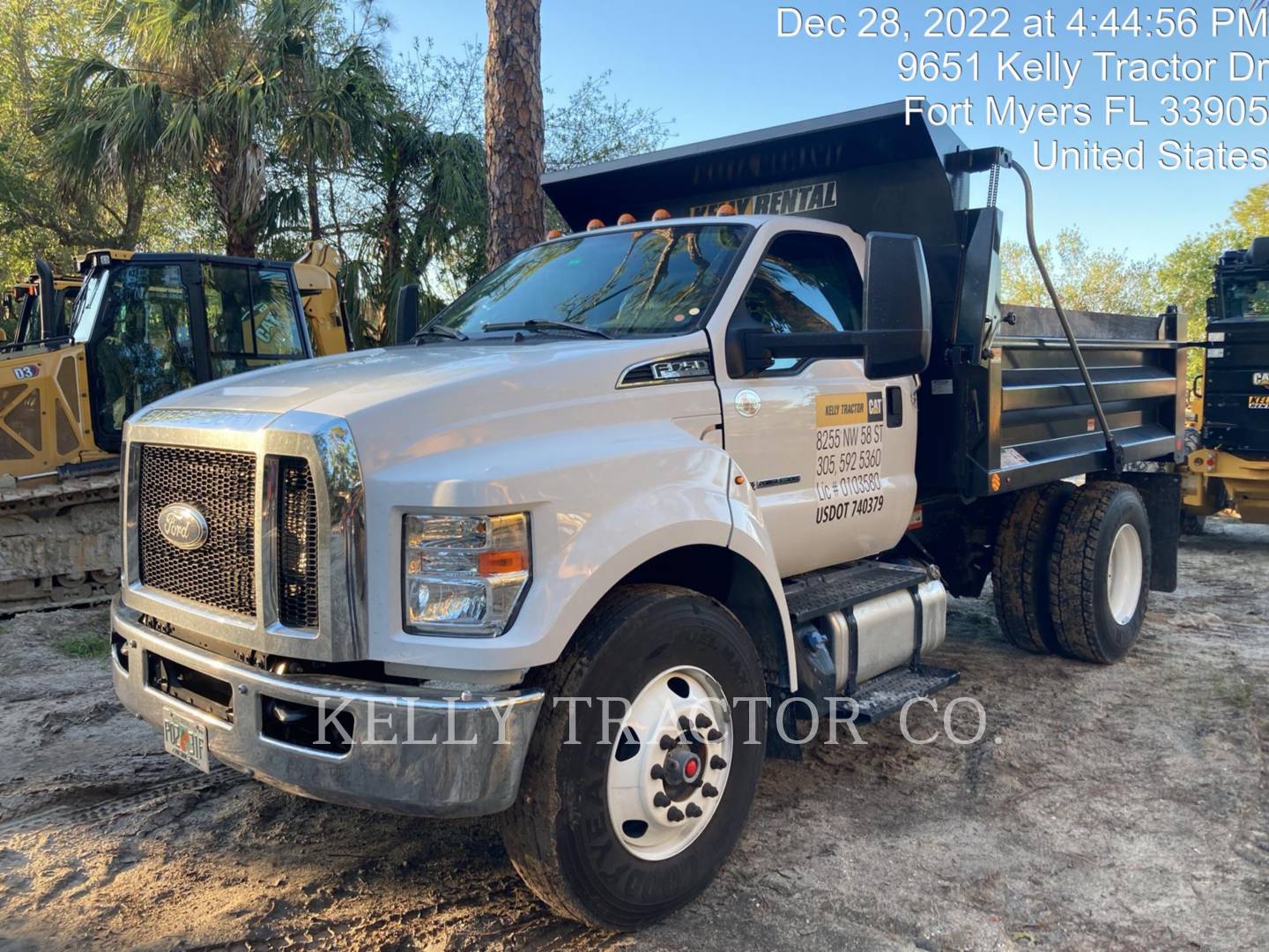 2022 Ledwell FORD DUMPTRUCK 5 YARD ON ROAD Truck