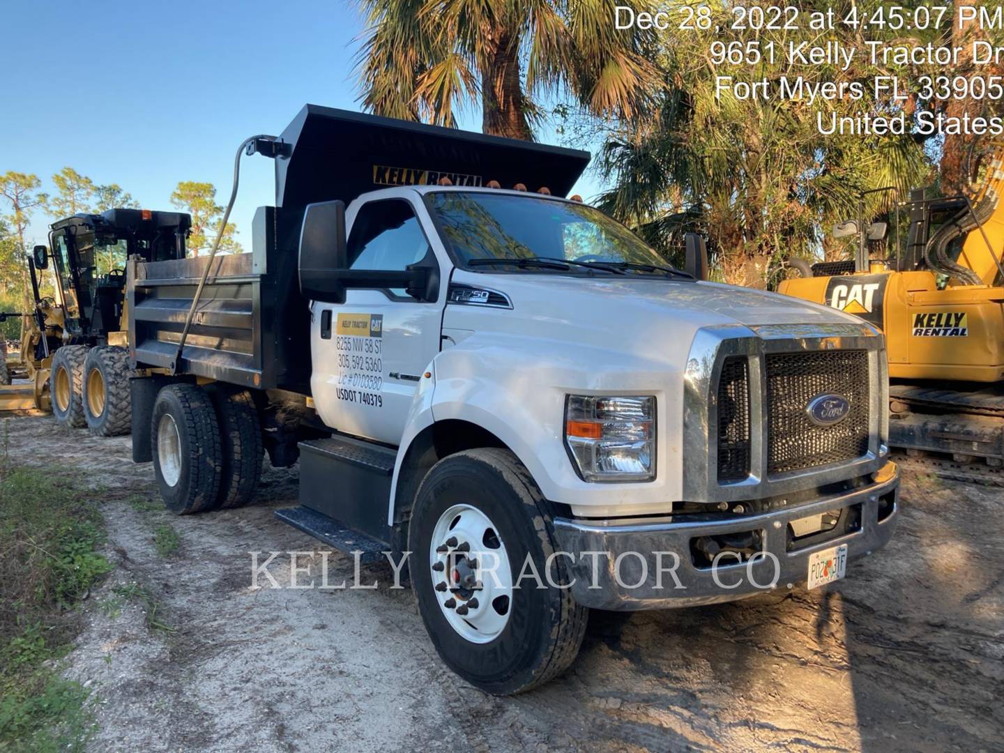 2022 Ledwell FORD DUMPTRUCK 5 YARD ON ROAD Truck