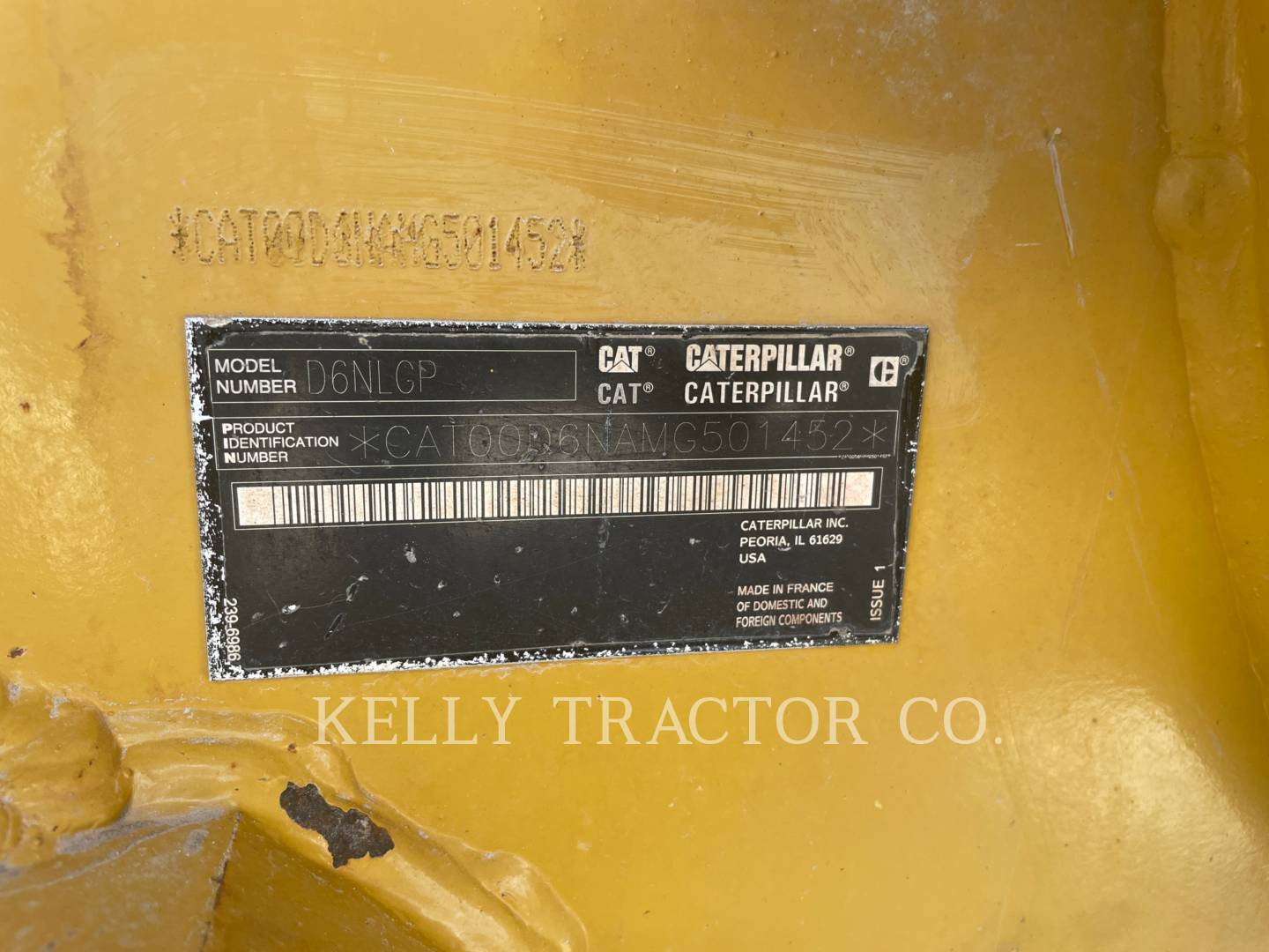 2018 Caterpillar D6NLGP Dozer