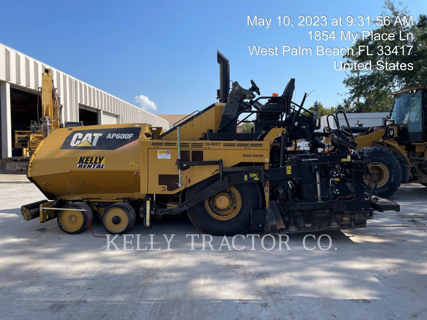 2016 Caterpillar AP600F Paver